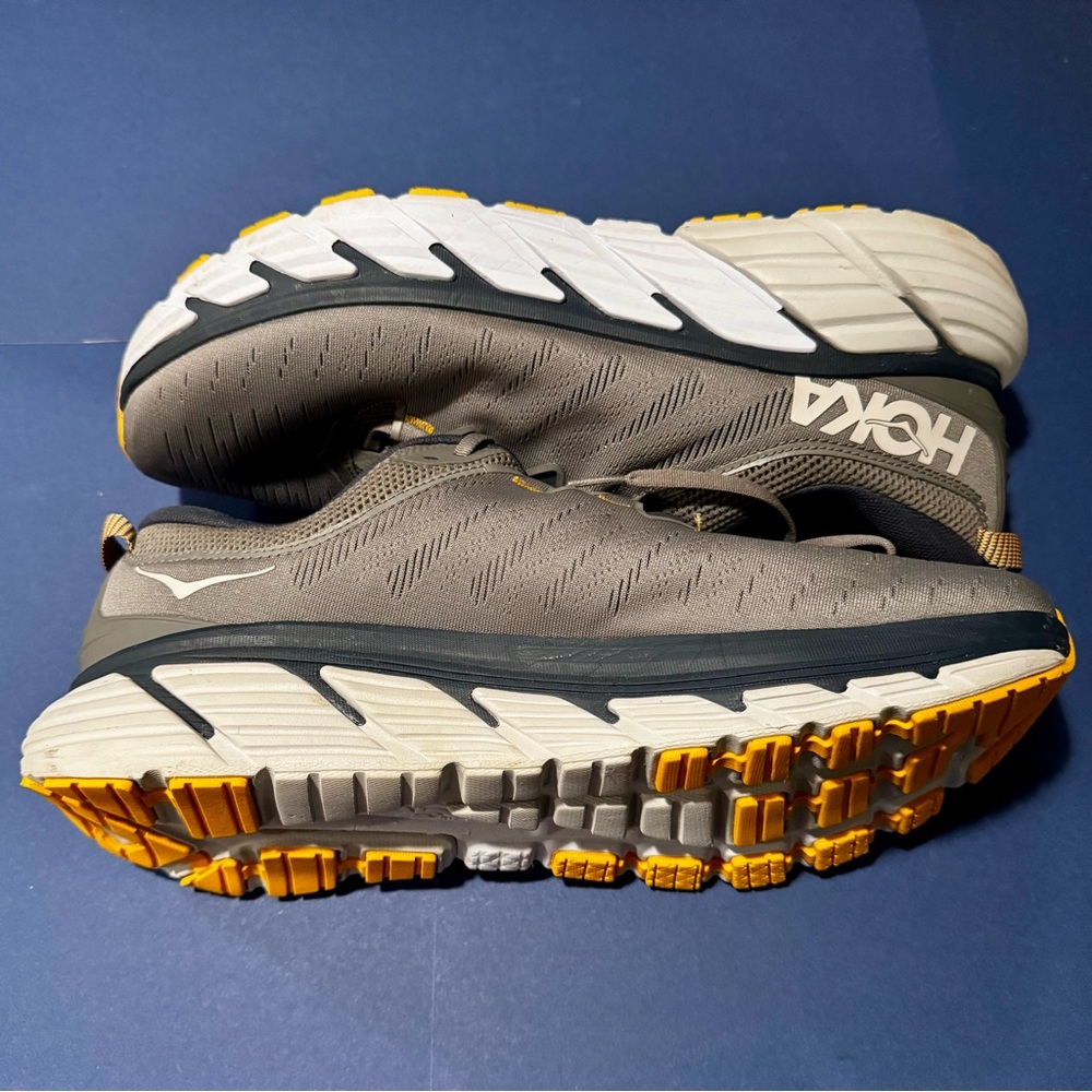 Hoka One One Gaviota 3 Grey Running Shoes Size 14D Men’s
